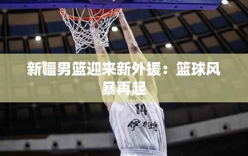 新疆男篮迎来新外援:篮球风暴再起