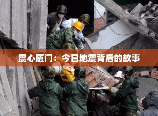 震心厦门:今日地震背后的故事