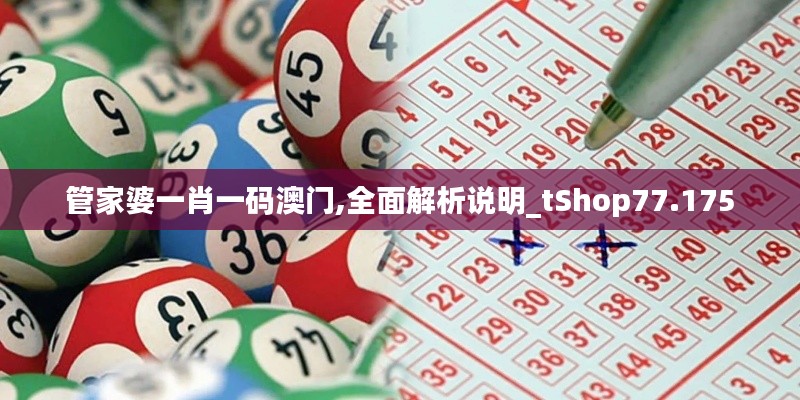 管家婆一肖一码澳门,全面解析说明_tShop77.175
