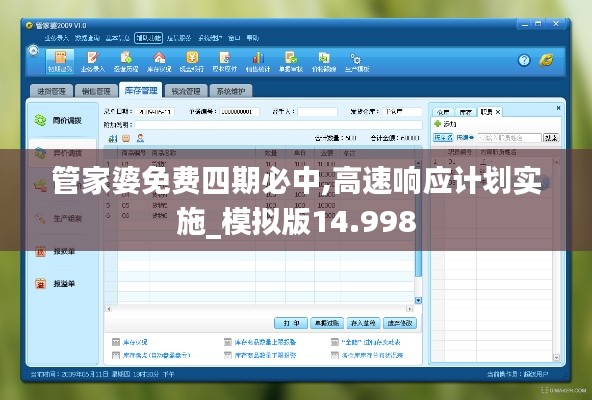 管家婆免费四期必中,高速响应计划实施_模拟版14.998