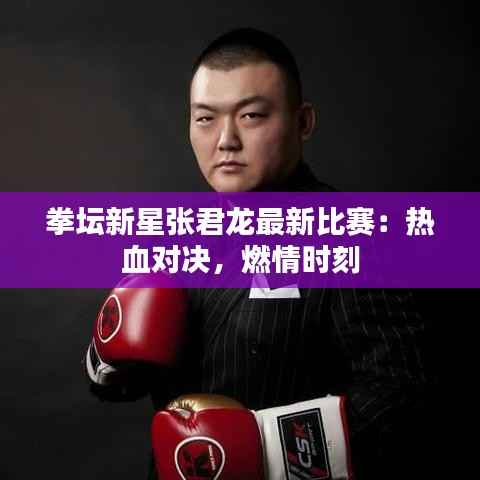 拳坛新星张君龙最新比赛：热血对决，燃情时刻