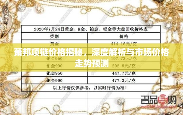 萧邦项链价格揭秘,深度解析与市场价格走势预测