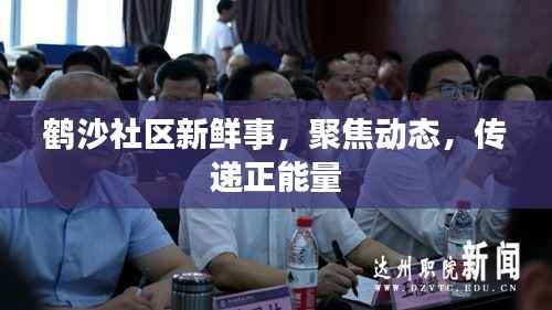 鹤沙社区新鲜事,聚焦动态,传递正能量